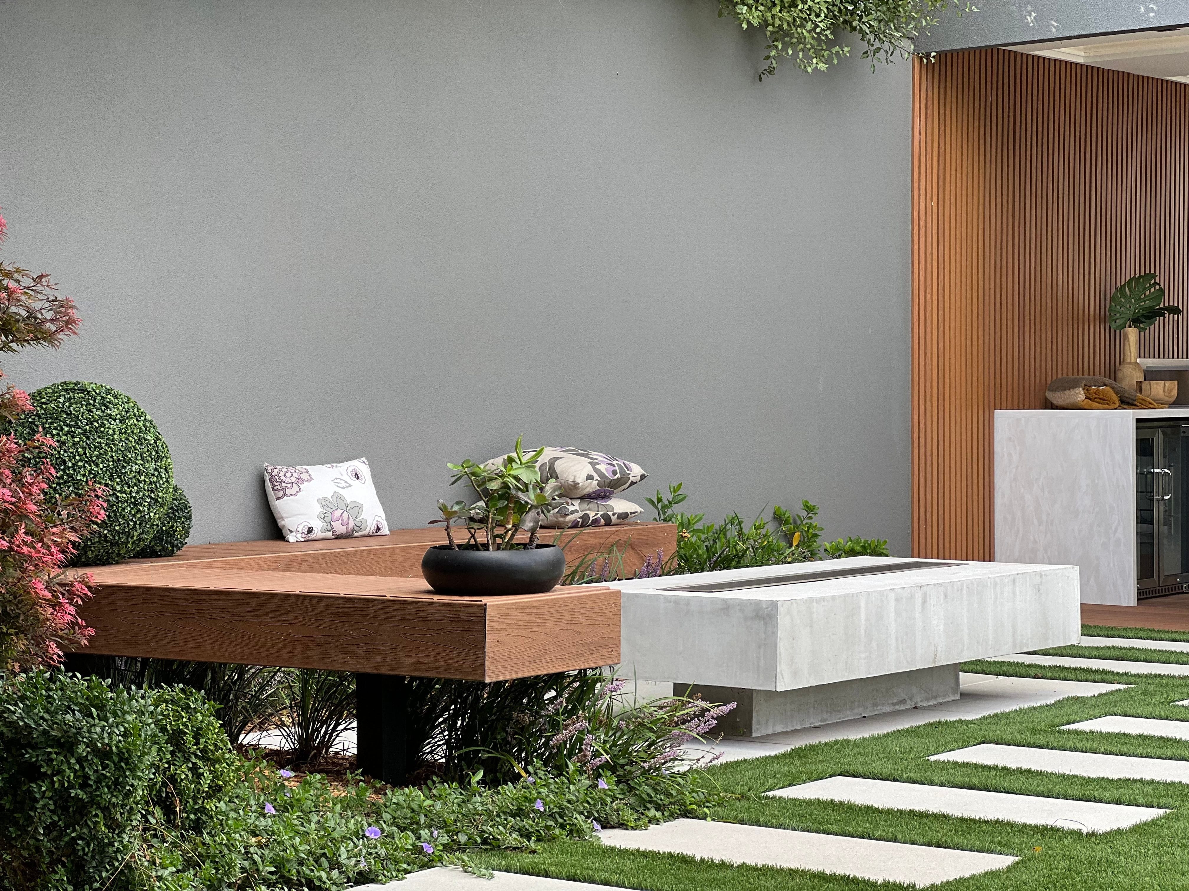 Garden pots and urns make beautiful landscape features in any Melbourne garden design